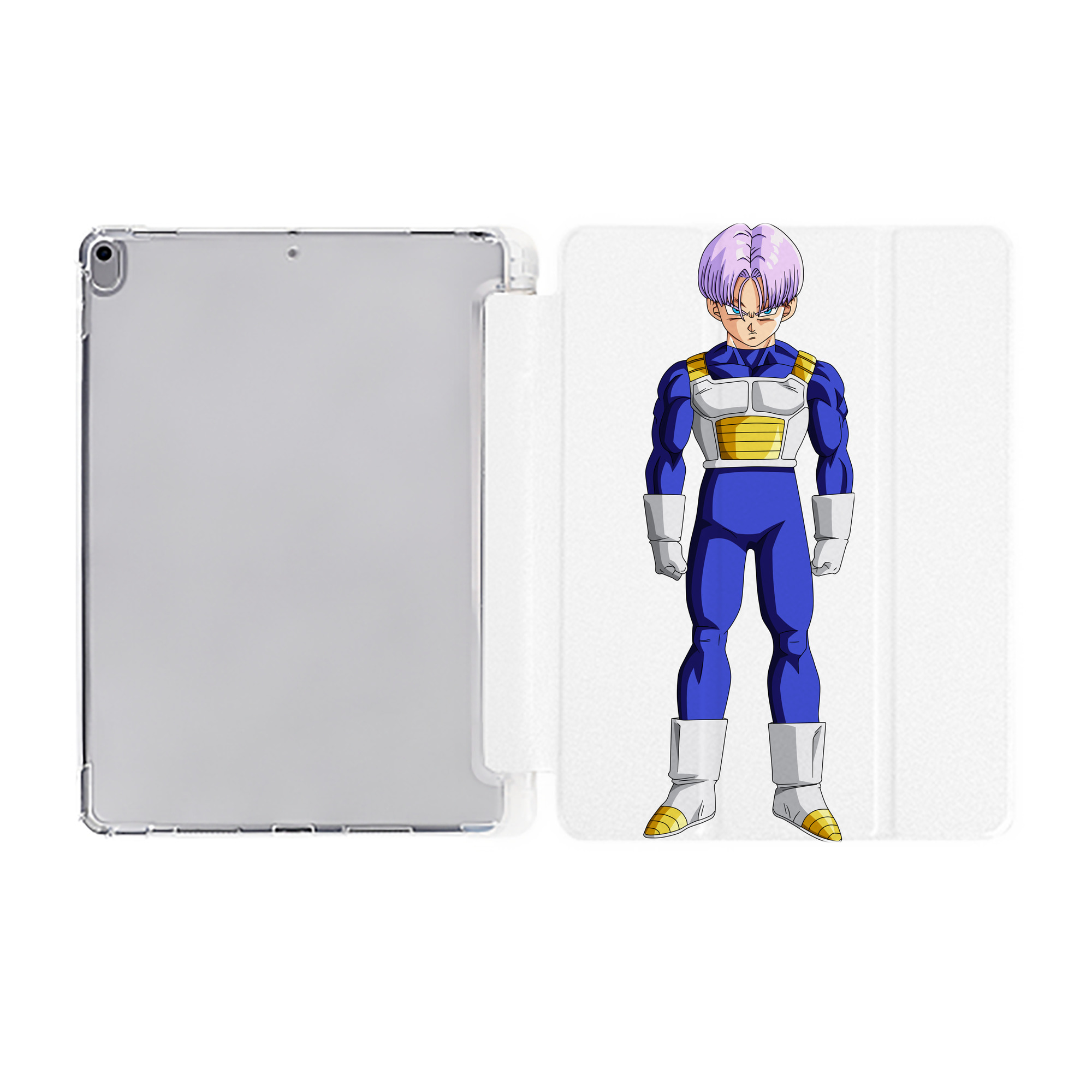 （画像用） ドラゴンボール DRAGON BALL IPad ケース ペン収納付き 三つ折りスタンド PUレザー×シリコン 対応機種9.5/10.5/10.9インチ